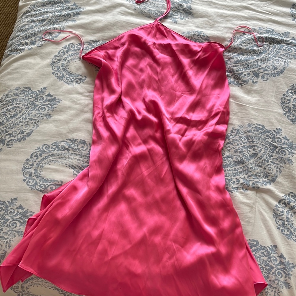 Pink Amanda uprichard dress size small